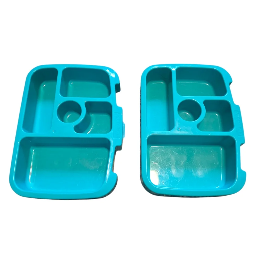 Bentgo Kids Lunch Box with Orange and Blue Compartments